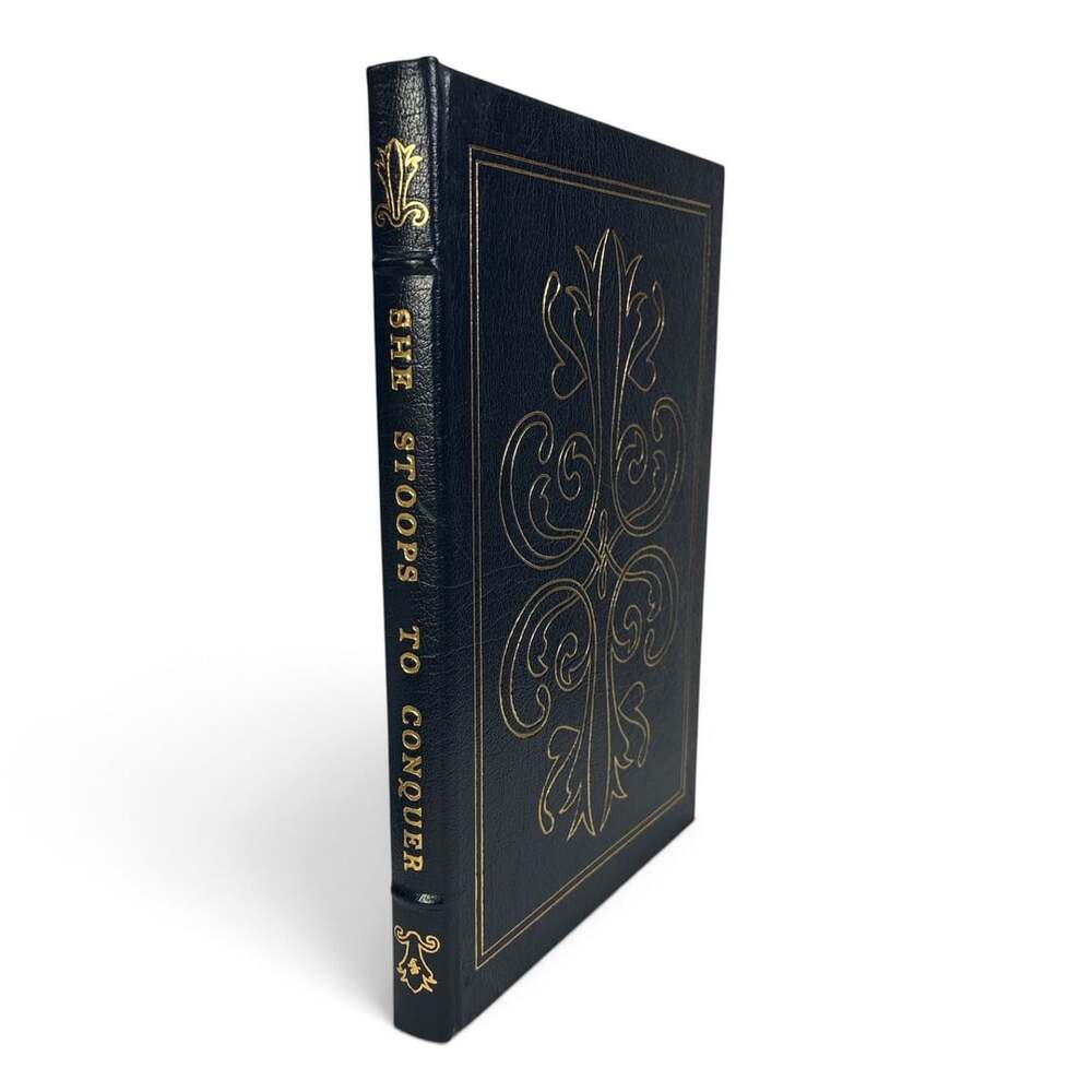 She Stoops to Conquer Oliver Goldsmith Easton Press Leather 100 Greatest Books